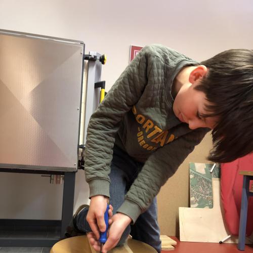 Schulgartenprojekt Pflanzenkisten