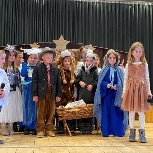 Weihnachtsfeier im Gemeindesaal