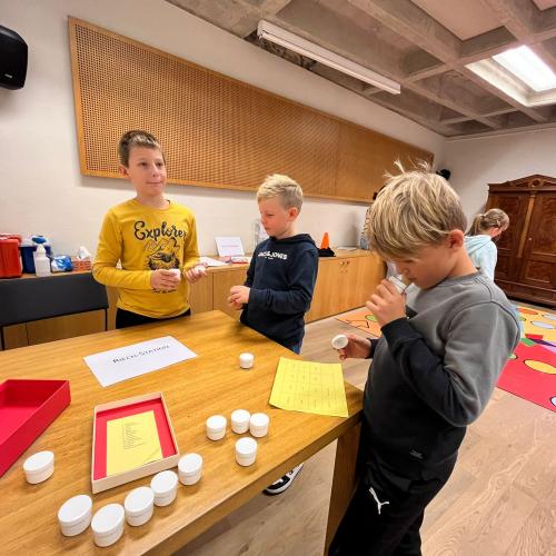 Mobiler Parcours auf Schloss Lengberg