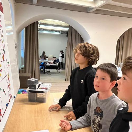 Mobiler Parcours auf Schloss Lengberg
