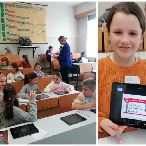 Projekttag an der MS Egger Lienz