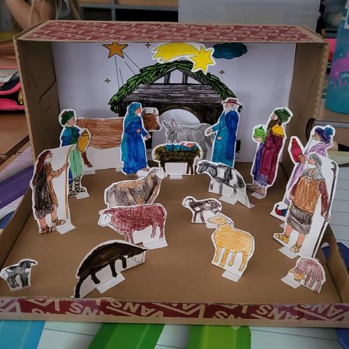 Papierkrippe