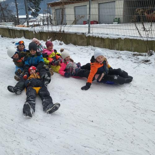 Rutschblatt rutschen