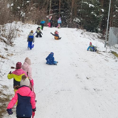 Rutschblatt rutschen