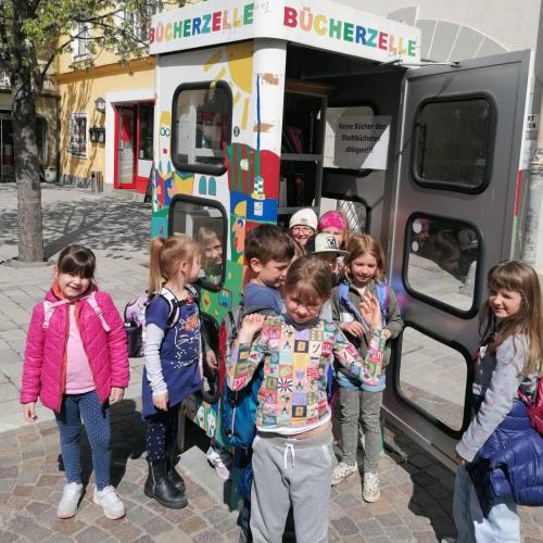 Lehrausgang Stadtbücherei Lienz