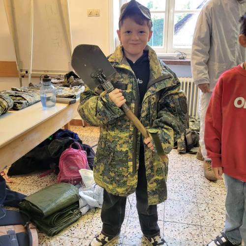 Besuch der Haspingerkaserne 
