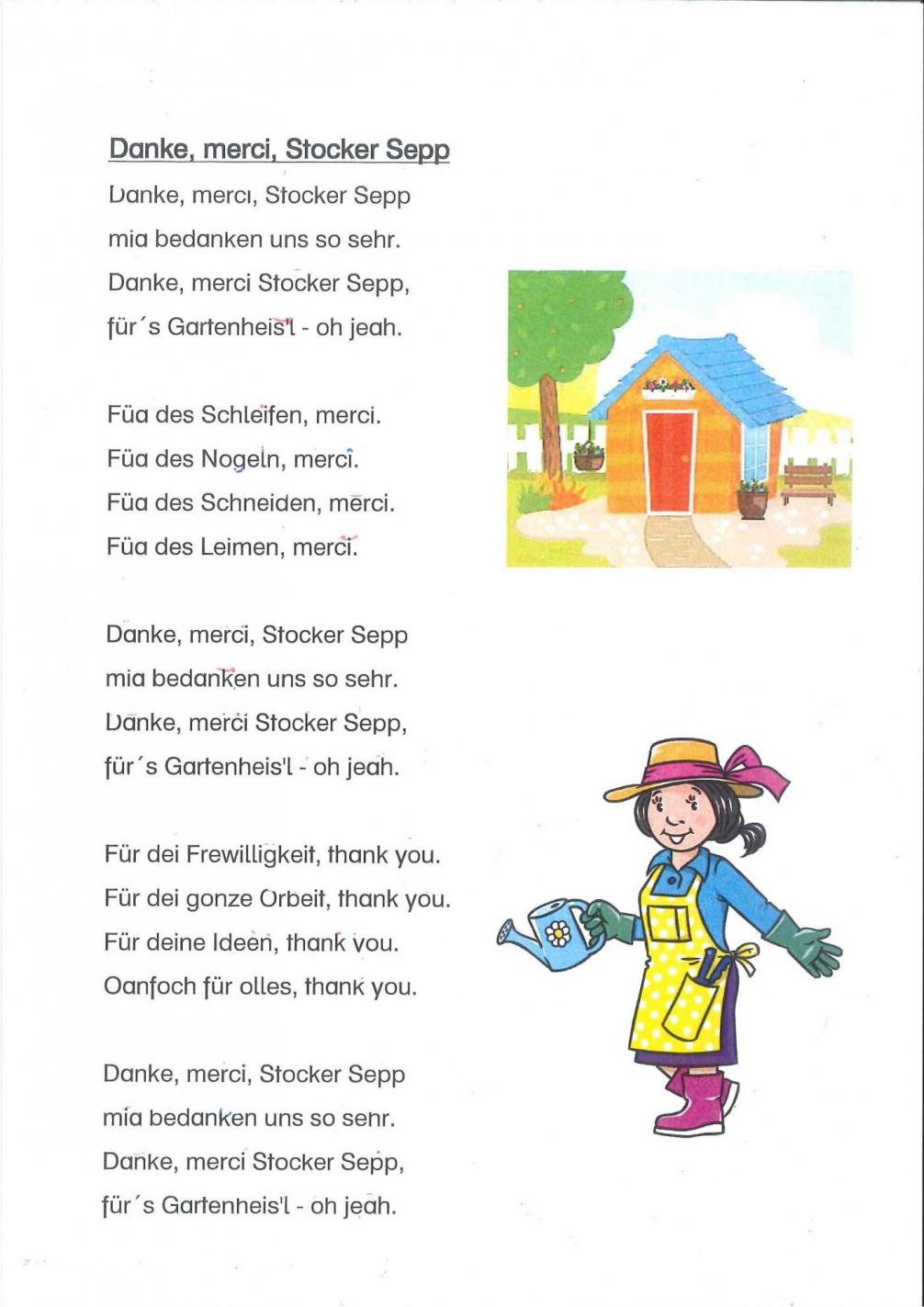 Danke, merci, Stocker Sepp!
