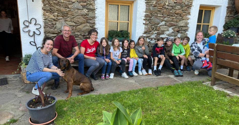 Besuch auf dem Wartscherhof